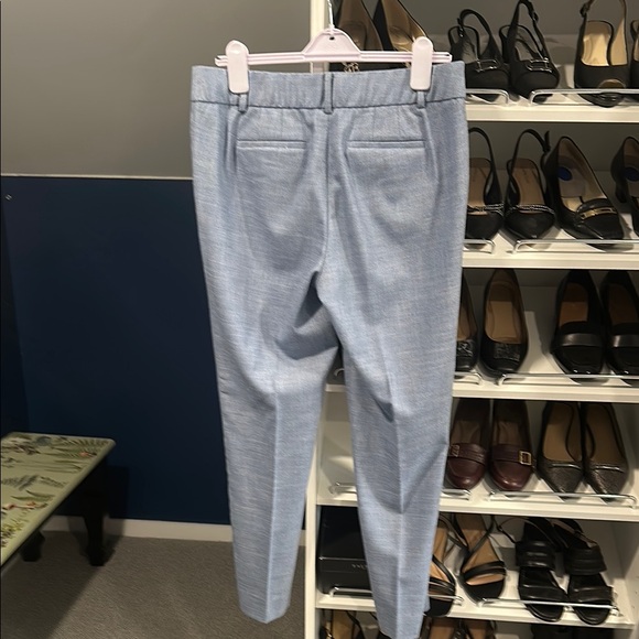 Talbots Hampshire Light Blue Ankle Pants - Picture 3 of 5